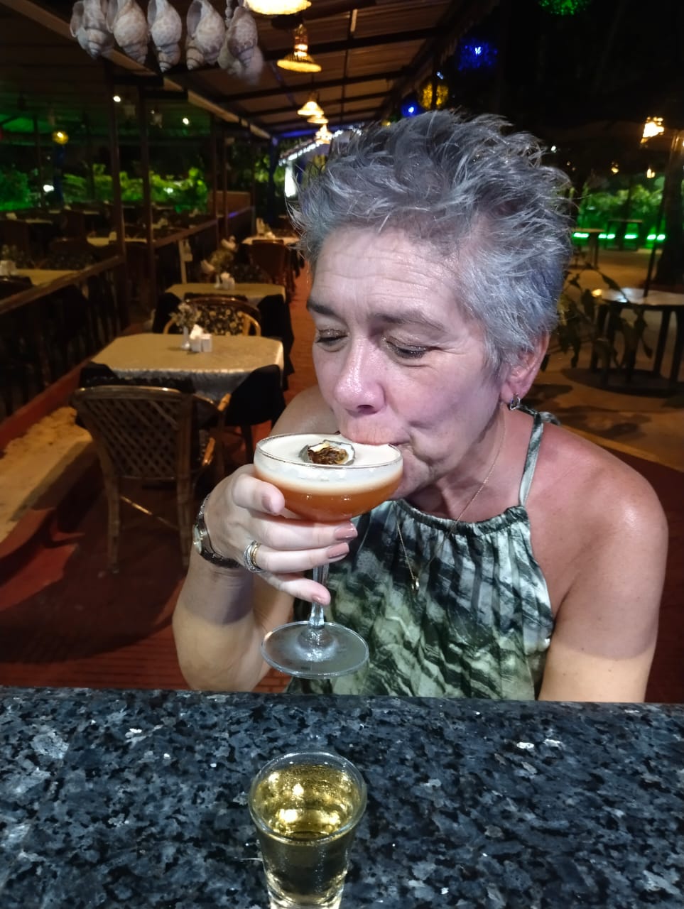 Specialty cocktail crafted at Octima Bar, Goa