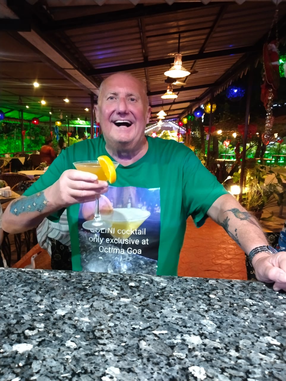 Artisan cocktail presentation at Octima Bar, Cavelossim