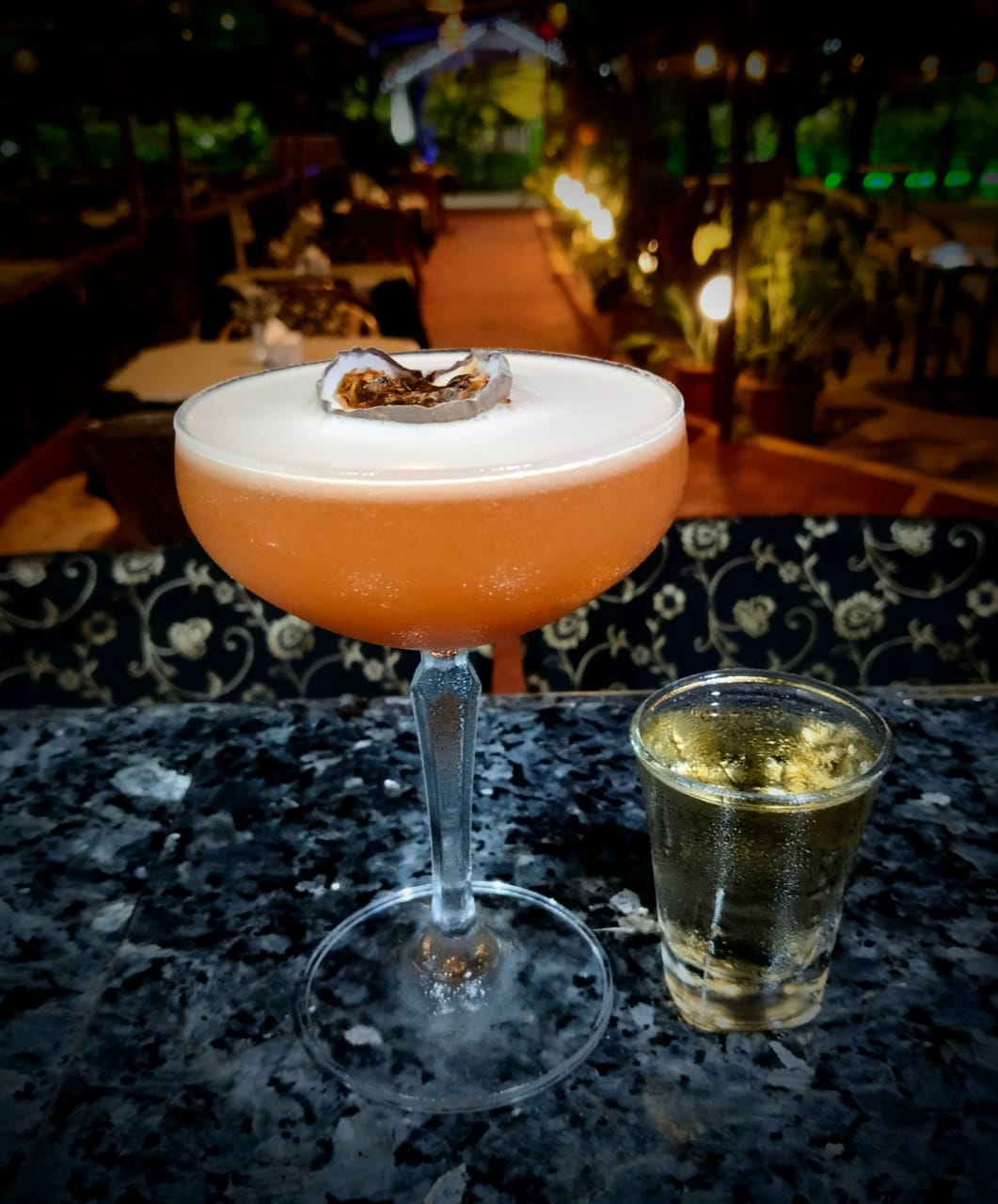 Traditional thali platter at Octima Restaurant, South Goa